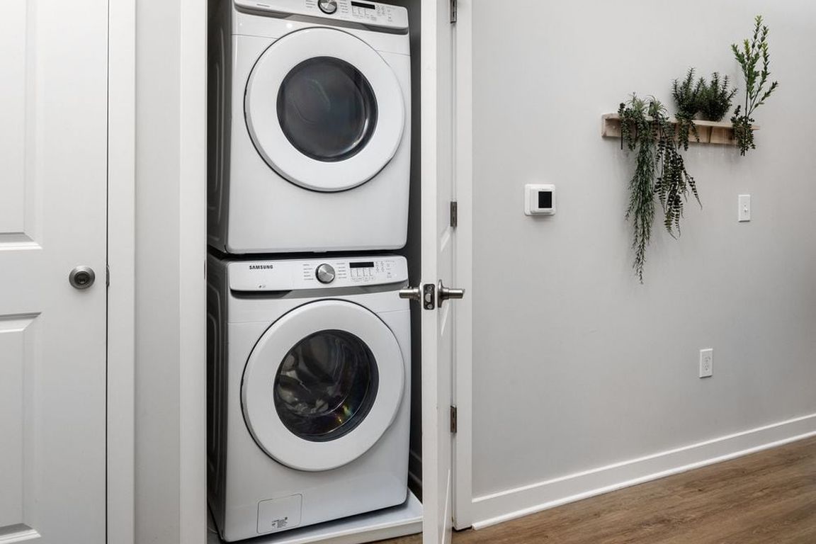 In-home full-size washer and dryer