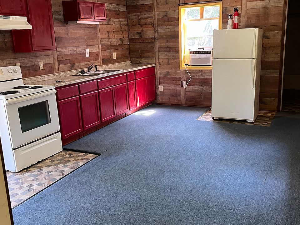 Kitchen with ample counter space and cabinets