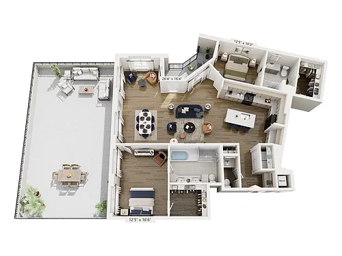 Floor plan PH3