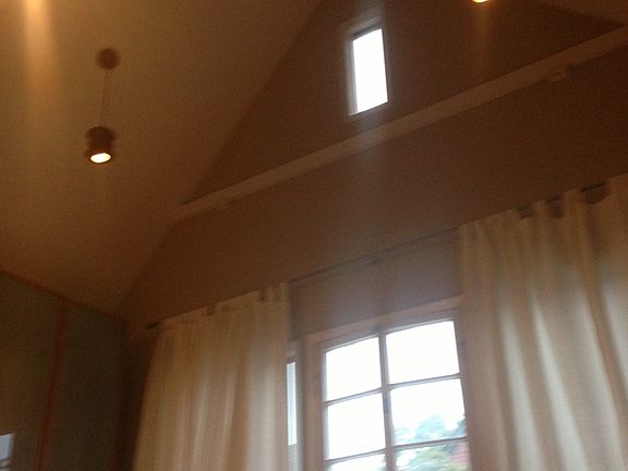 master bed vaulted ceiling