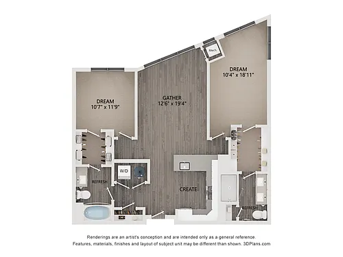 Floor plan D1401