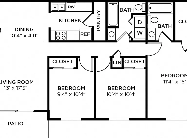 Forestbrook Apartments and Townhomes — Photo 23