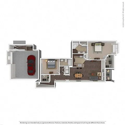 Floor plan Kalinda