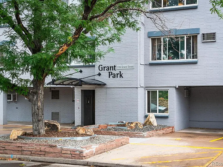Secure, gated building