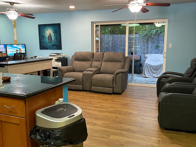 Open floor plan with luxury vinyl plank throughout.
