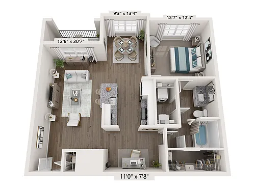Floor plan A21