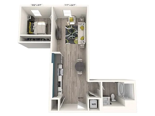 Floor plan AM1-FinishII