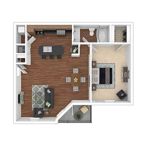 Floor plan A7 Cypress