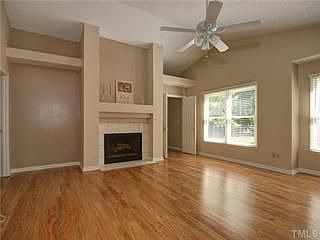 Family Room with Vaulted Ceiling