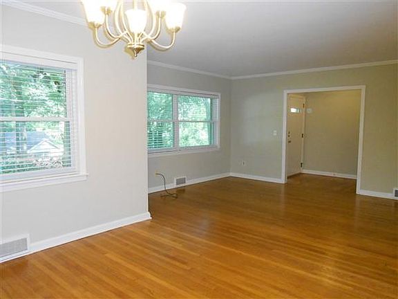 Living room facing foyer