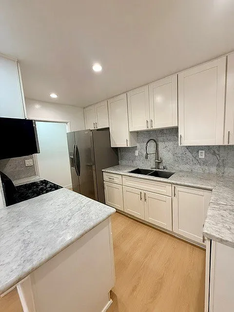 Floor plan 3 Bedroom + Den. 2 Bath. 1 Half
