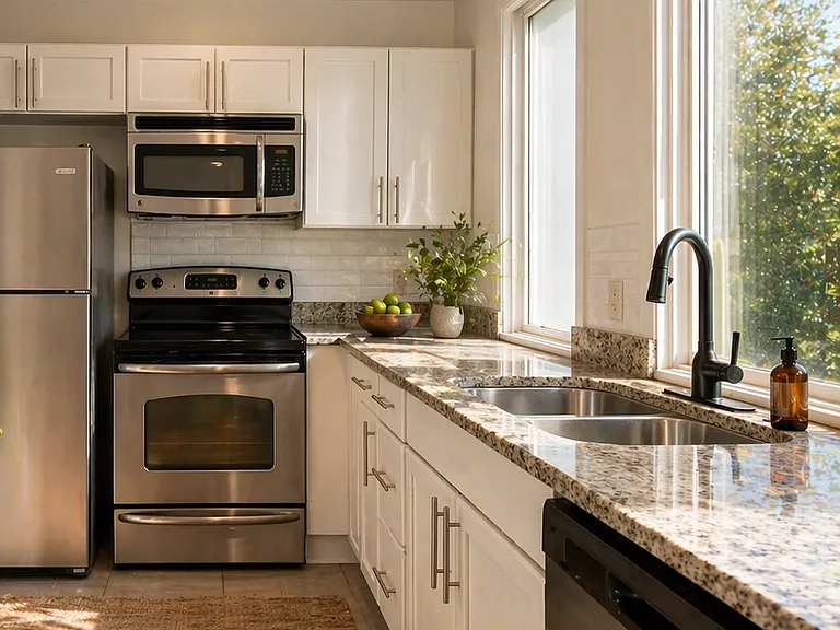 2BR, 2 1/2BA, Penthouse, Unit 312 Kitchen