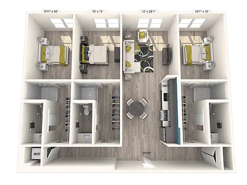 Floor plan 461