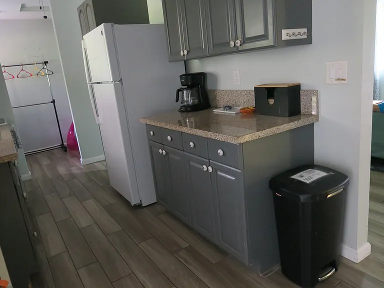 A warm kitchen to prepare enjoyable meals.