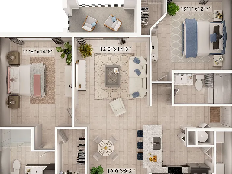 Bardini Floor Plan