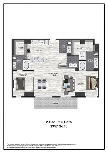 Floor plan B7