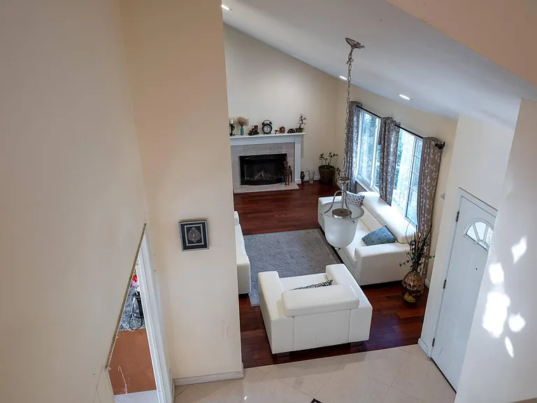 View from 2nd floor looking back into the living room
