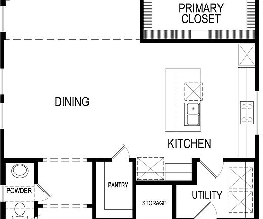 Franklin F - First Floor Plan
