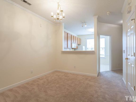 Dining room with a pass through to the kitchen