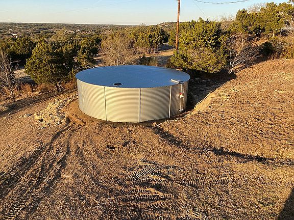 29,000 gal rain water tank