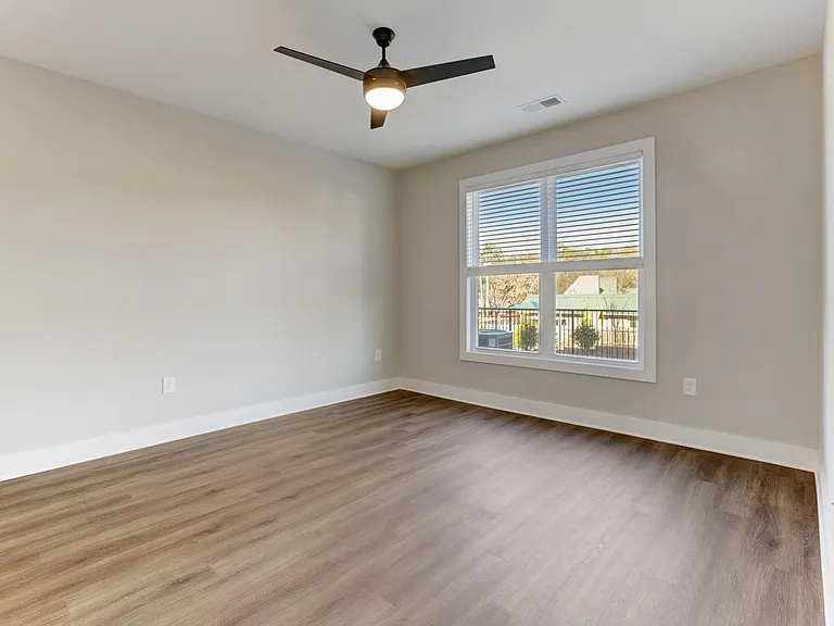 Master bedroom in 2 bedroom unit