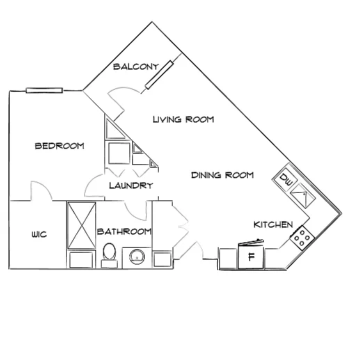Floor plan Design 1F