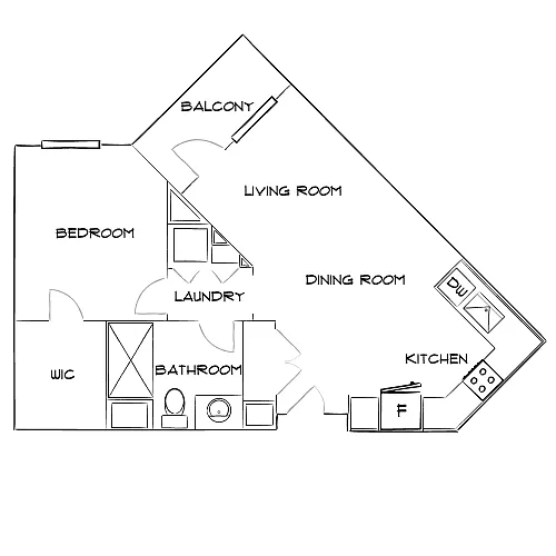 Floor plan Design 1F
