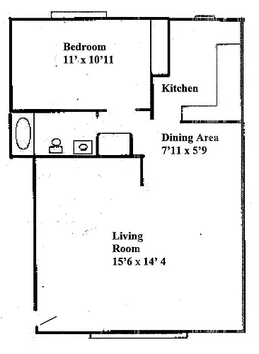 Floor plan The Chestnut