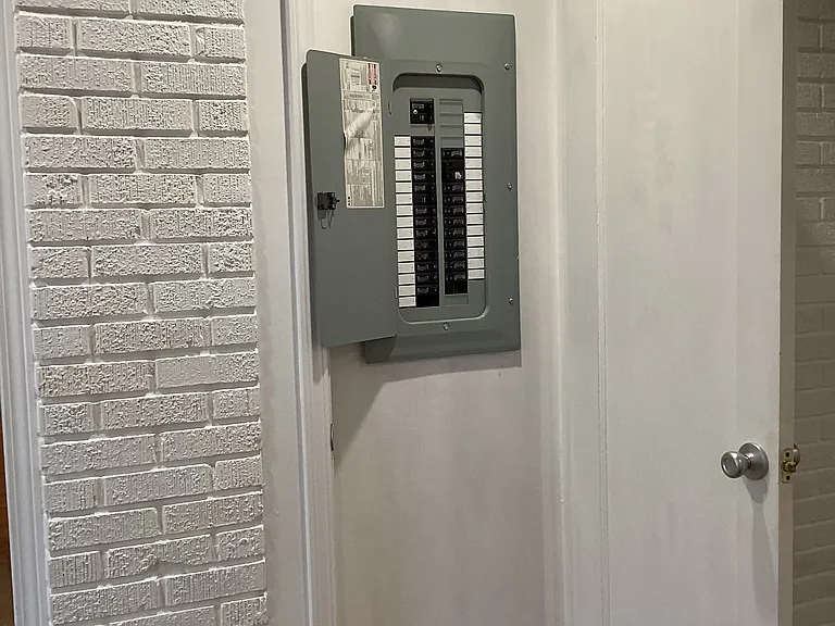 New electrical panel