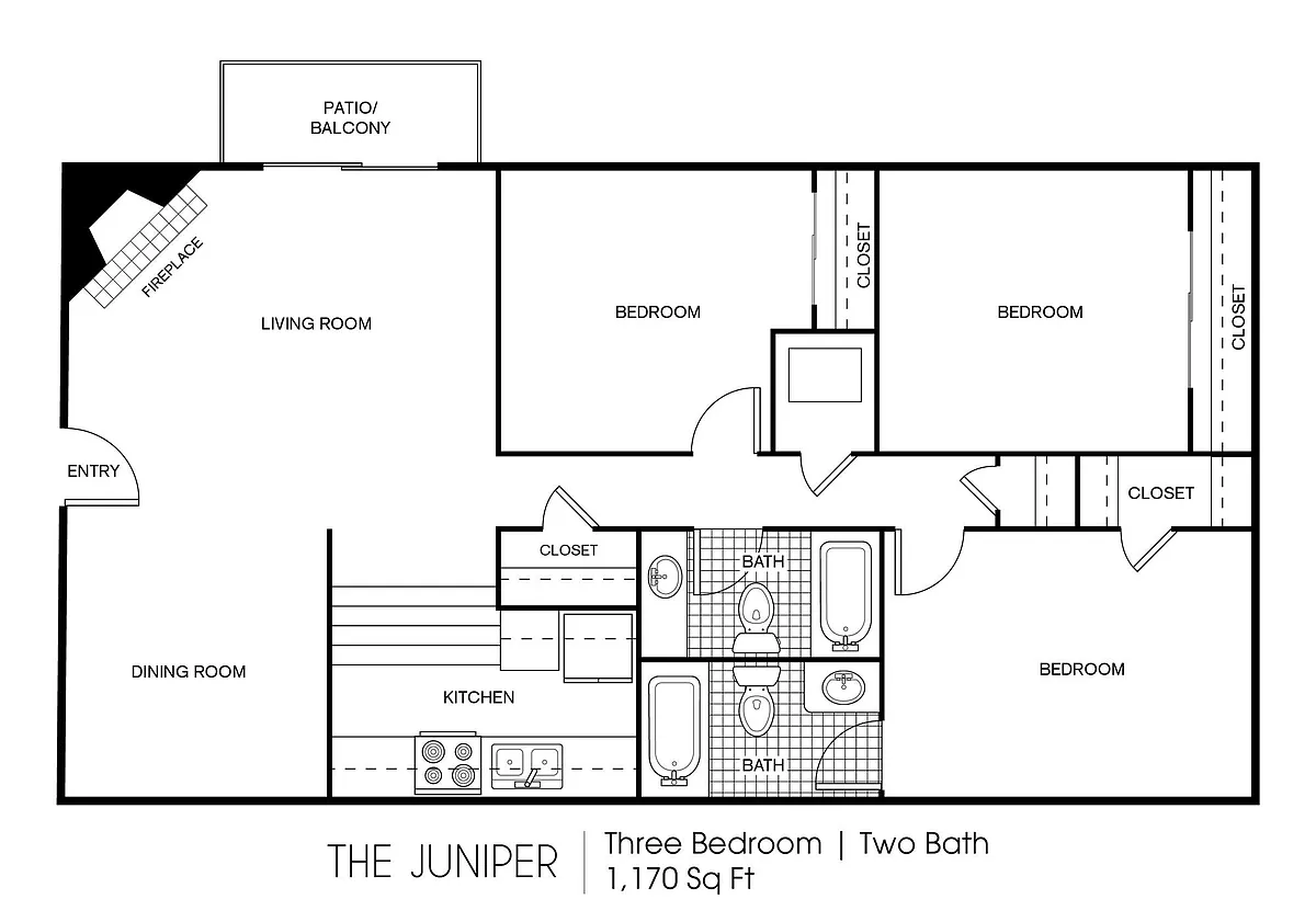 Floor plan The Juniper