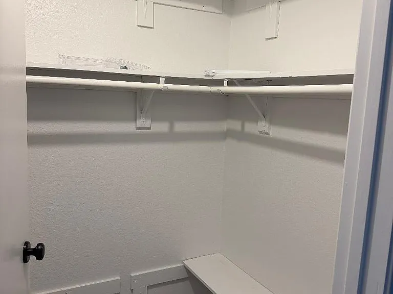 Master bedroom walk-in closet