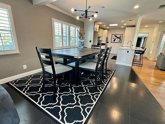 Spacious dining area!