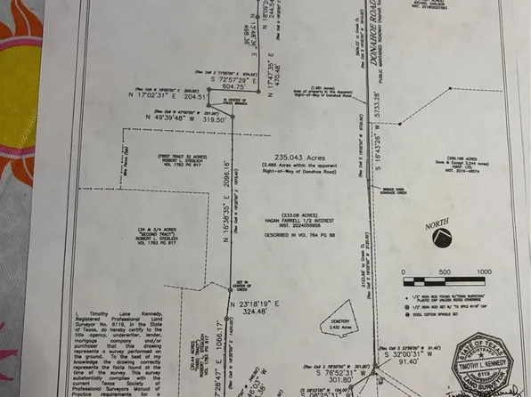 Donahoe Rd, Bartlett, TX 76511