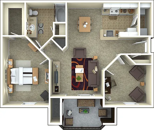 Floor plan Residence 3 Luxury