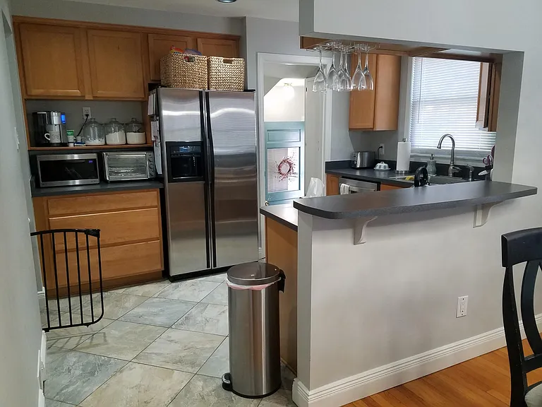 Kitchen as viewed from the dinning room