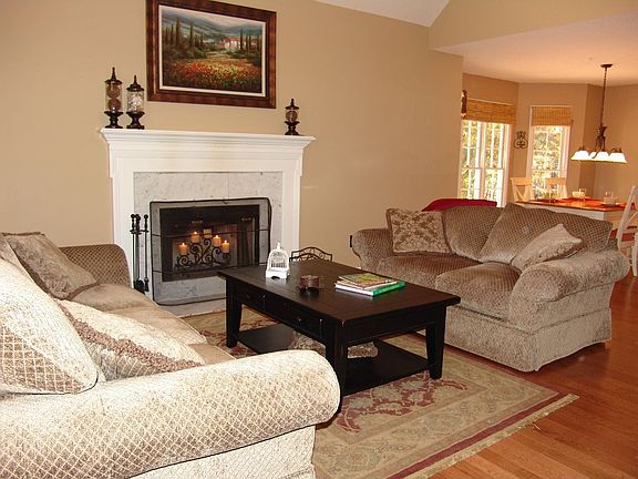 Cozy Fireside Living Room