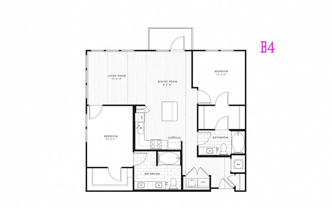 Floor plan B4