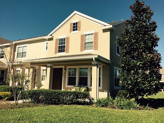 Front view - corner lot