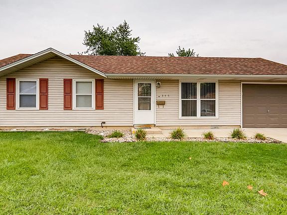 Great curb appeal on this 3 bedroom, 1 bath, 1 car garage ranch. Siding, Roof and 18" of blown insulation done @ 10 1/2 years ag