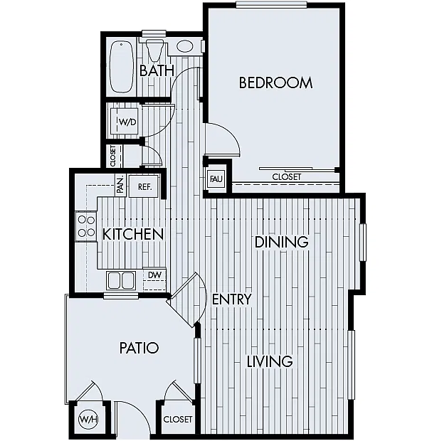 Floor plan Park Sierra Plan 1A