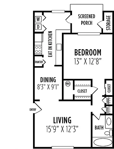 Floor plan The Laurel
