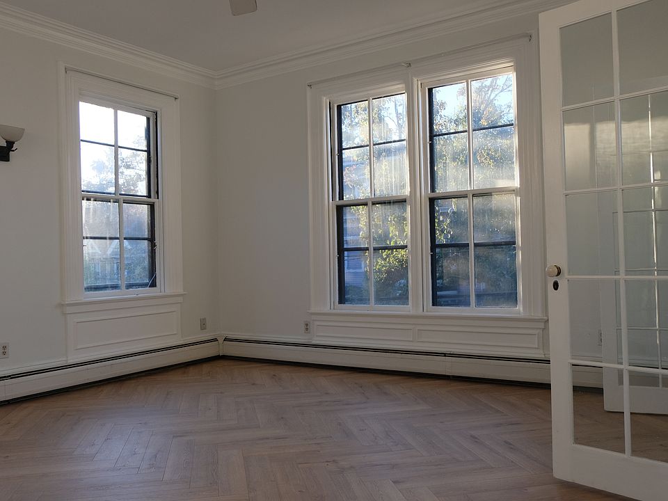 Main living room with new floors installed