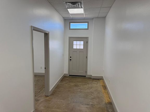 Front door. Plenty of light. Glass is frosted for privacy.