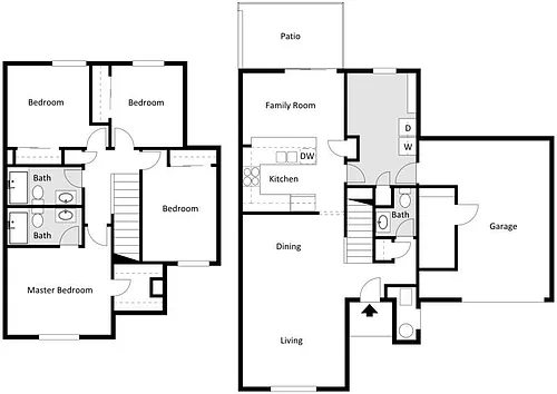 Floor plan Vail Model