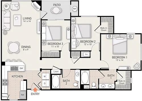 Floor plan Residencia 9