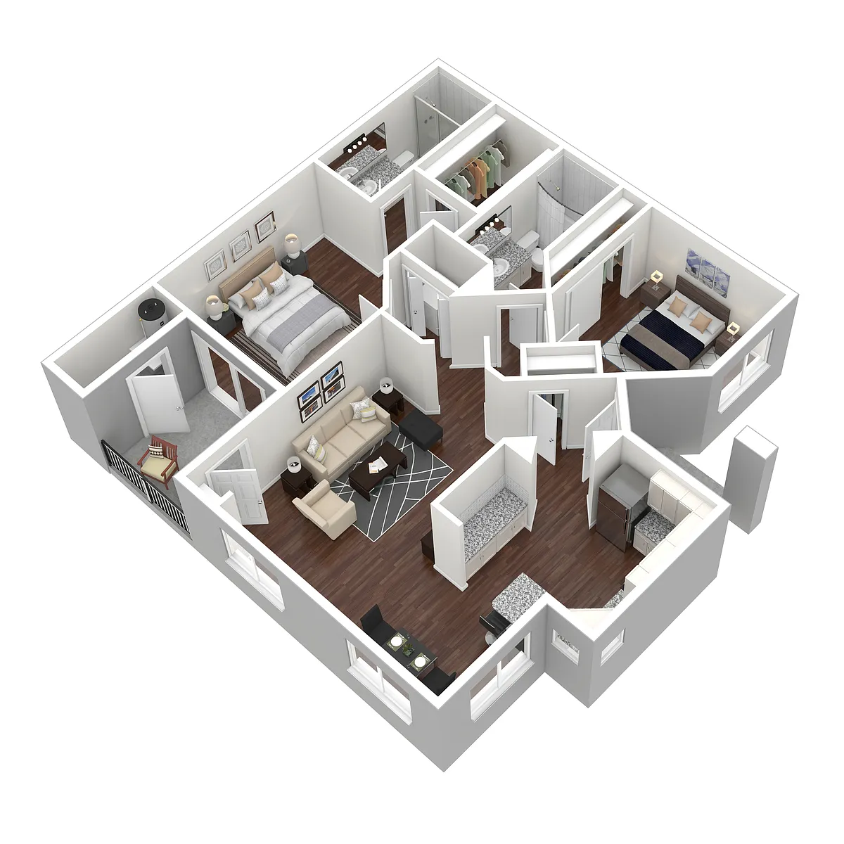 Floor plan Mandarin
