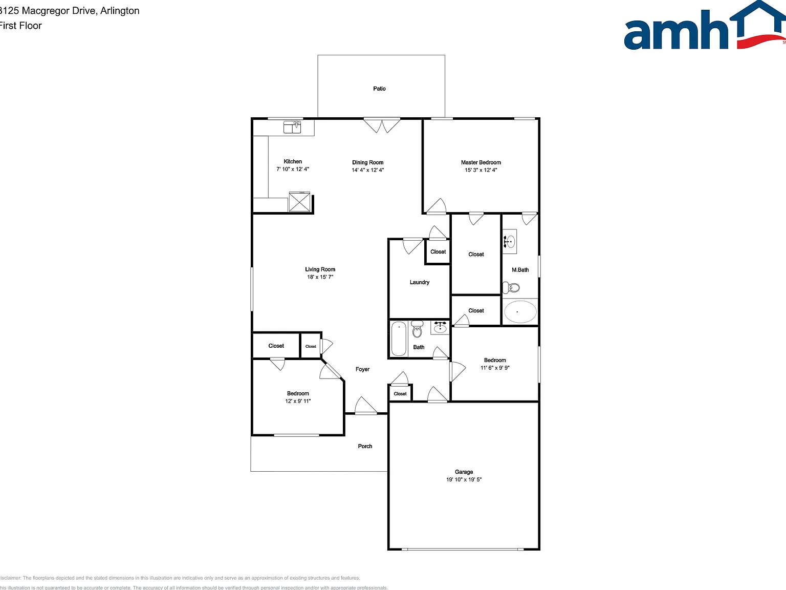 3 bed, 2.0 bath, 1635 sqft, $2,295 — Photo 2