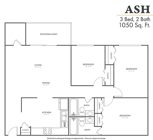 Floor plan Ash