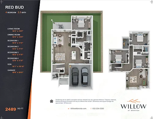 Floor plan Redbud