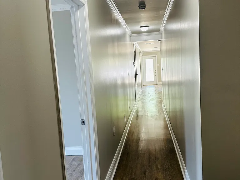 Back of hallway looking towards front door
